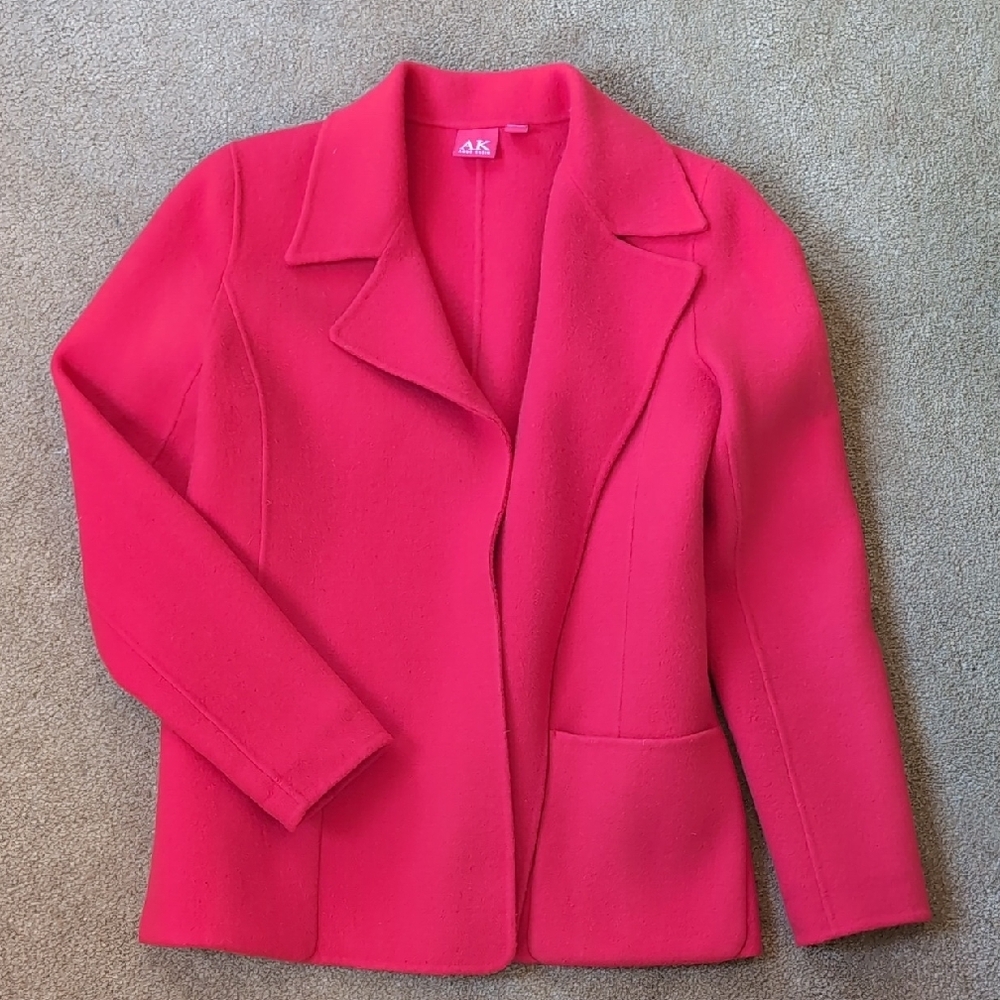Anne Klein Bright Pink Blazer